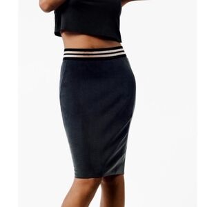Kada The Skirt Pencil Skirt in Ink Size Medium NWT